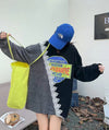 絶対欲しい レース デザイン性抜群 切り替え カジュアル 3色 パーカー F-10692