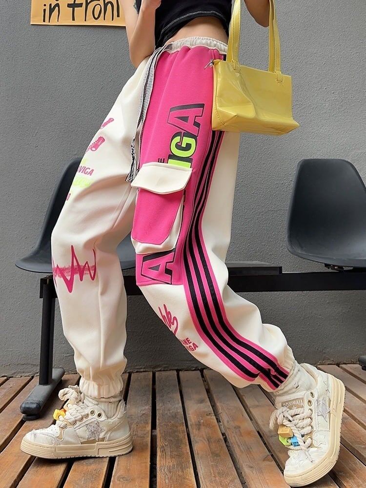 超人気   カジュアル ストライプ パンツ <F-6378>