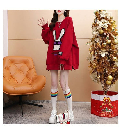 女子マスト   可愛いウサギちゃん トップス＜F-4046＞
