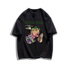 着回し力抜群 カジュアル 定番シンプル プリント全6色 半袖TシャツF-7029