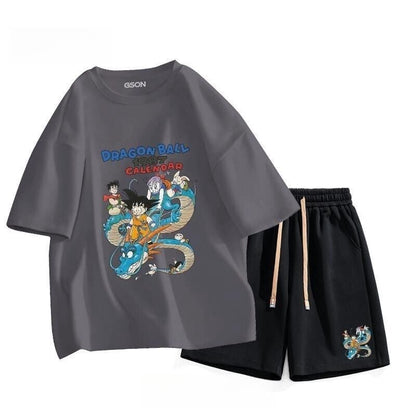 今季マストバイ  ファッション男女兼用 半袖Ｔシャツⅹパンツセット全6色F-6537