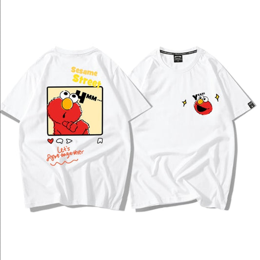 男女兼用 シンプル 着心地良い ゆったり Tシャツ F-13213