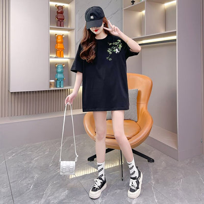 新商品   上質 半袖Tシャツ カットソー＜F-8219＞