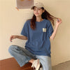 個性的なデザイン   バックで綺麗 カットソー＜F-3023＞