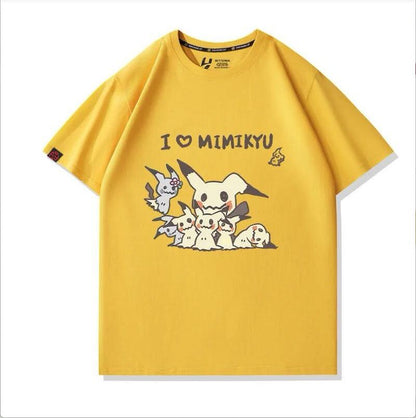 男女兼用 着心地良い シンプル カジュアル 半袖 Tシャツ F-13175