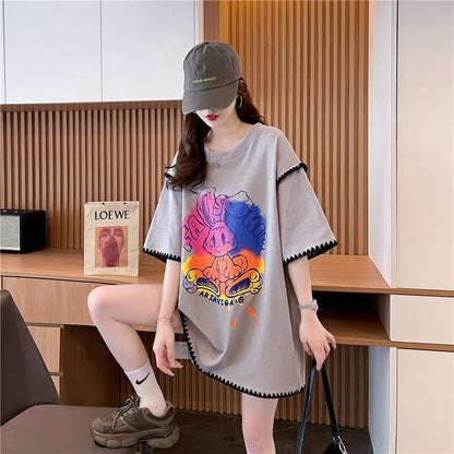 売り切れ必至 ファッション 着心地抜群 プリント 半袖 Tシャツ＜F-8336＞