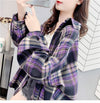 定番シンプル チェック柄 アクティブも綺麗も叶う シャツ ＜F-9235＞