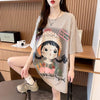 新作 特別デザイン アバンギャルド プリント全3色 半袖Tシャツ カットソー ＜F-8605＞