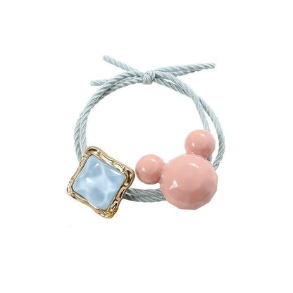 スタイリッシュ シュシュ 一目惚れ カチューシャ アクセサリー＜F-3327＞