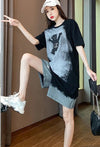 数量限定 ファッション 個性派 半袖Ｔシャツⅹパンツセット全4色F-8783