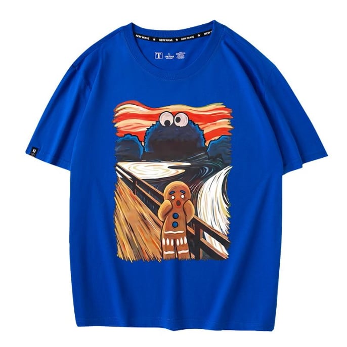 男女兼用 シンプル 着心地良い ゆったり Tシャツ F-13212