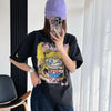 今季も大流行 ゆったり 刺?ロゴ ユニセックス 全3色 半袖 Tシャツ <F-4852>