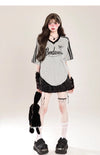 絶対欲しい アバンギャルド おしゃれ度高め プリント全2色 半袖TシャツF-9244