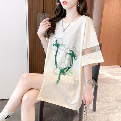 イレギュラー   カジュアル Tシャツ カットソー＜F-3496＞