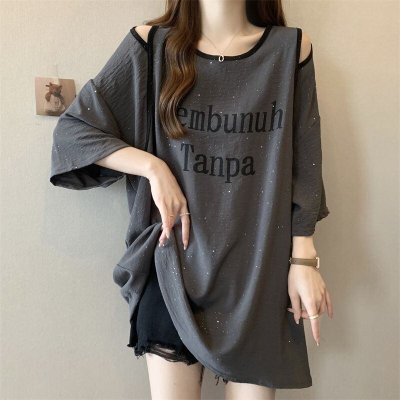 絶対欲しい 特別デザイン 個性派 プリント 2色選択 半袖Tシャツ＜F-8554＞