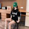 期間限定 プリント全2色 カジュアル 半袖Tシャツ カットソー ＜F-8603＞