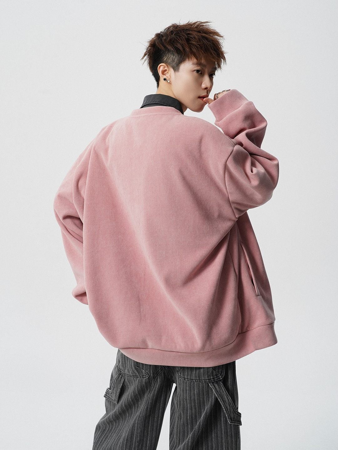 優しい雰囲気 超特価 大注目 冬服 防寒 暖かい バックビッグロゴ 4色展開 男女兼用  ジャケットF-12792