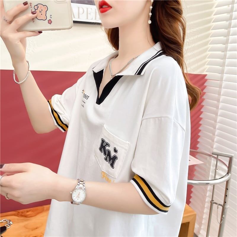 カジュアル   オシャレ度満点 Tシャツ カットソー＜F-3650＞