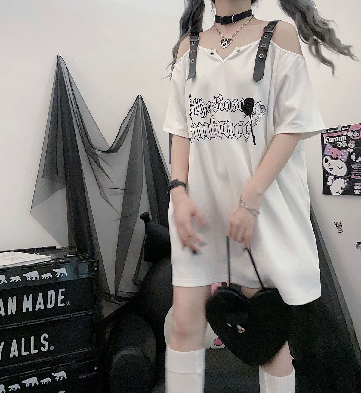 大流行 デザイン性抜群 ファッション 半袖 Tシャツ F-13314