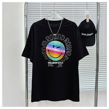 超人気商品 ラウンドネック シンプル 半袖 Tシャツ ＜F-8649＞