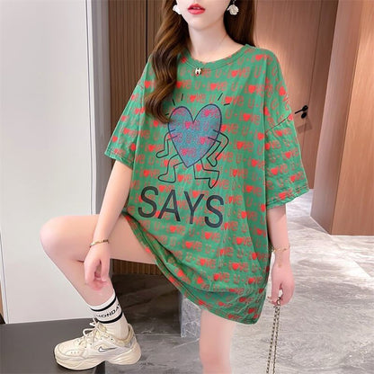 カジュアル   オシャレ度満点 Tシャツ カットソー＜F-3411＞