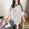 通気性 プリント Tシャツ＋パンツ セットアップ F-13240