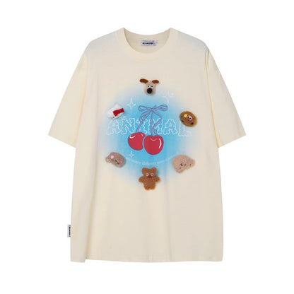 数量限定 ファッション アクティブも綺麗も叶う ゆったり 男女兼用 全3色 半袖Tシャツ＜F-9066＞
