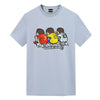 期間限定 特別デザイン カジュアル プリント 全3色 半袖 Tシャツ F-8838