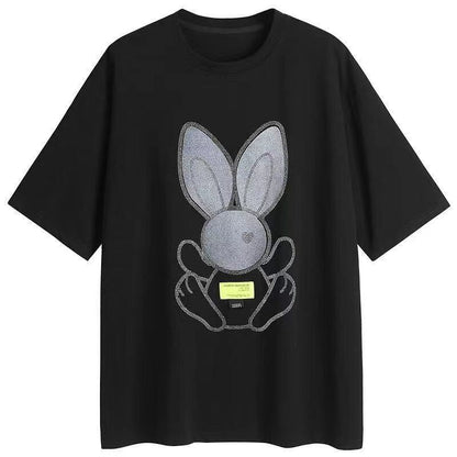 着回し力抜群 ホットダイヤモンド 新作 全2色 半袖Tシャツ カットソー ＜F-8703＞