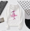 お手頃価格   ロゴプリントフード付き裏起毛パーカー五色あり