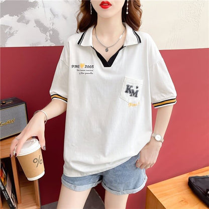 カジュアル   オシャレ度満点 Tシャツ カットソー＜F-3650＞