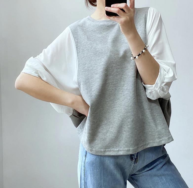 おすすめ 早い者勝ち 大人可愛い カジュアル 共2色 TシャツF-12155