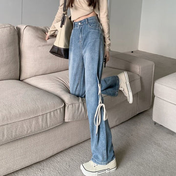 レトロ   スタイリッシュ ワイドパンツ＜F-2862＞