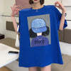 話題沸騰中 都市ファッショ 流行新作 オシャレ デザイン プリント全6色 半袖TシャツF-9108
