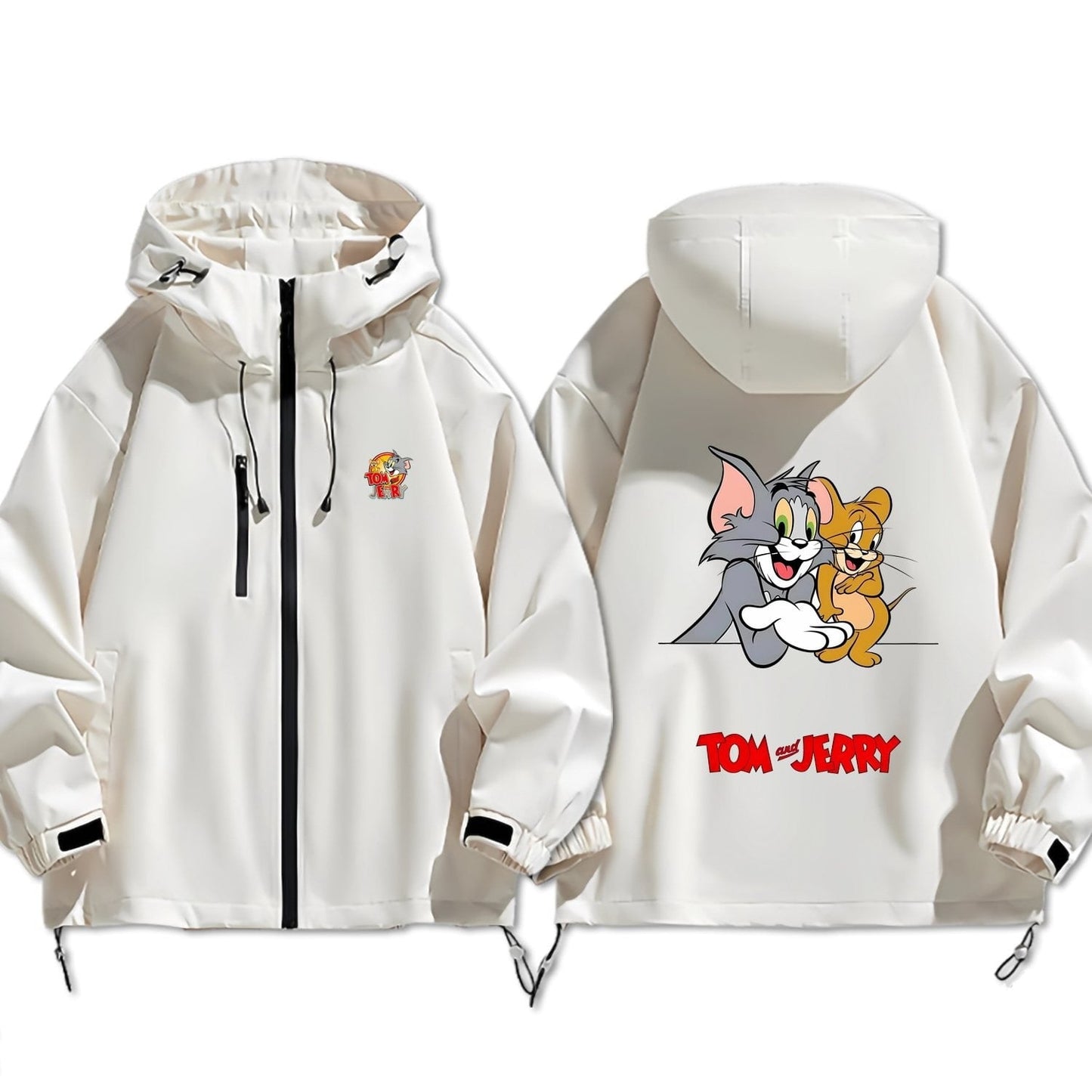 【春新作】合わせやすい ファッション 海外トレンド 撥水加工 全3色　男女兼用 マウンテンパーカー <F-12905>
