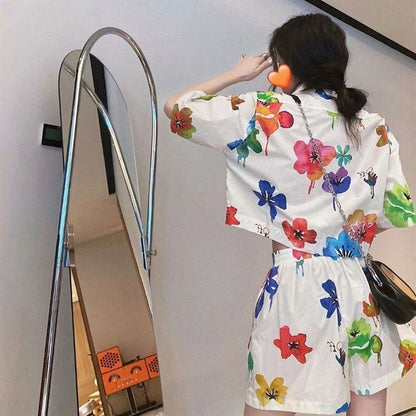 カジュアル カジュアル 夏に嬉しい機能付き 半袖Ｔシャツⅹパンツセット<F-11353>