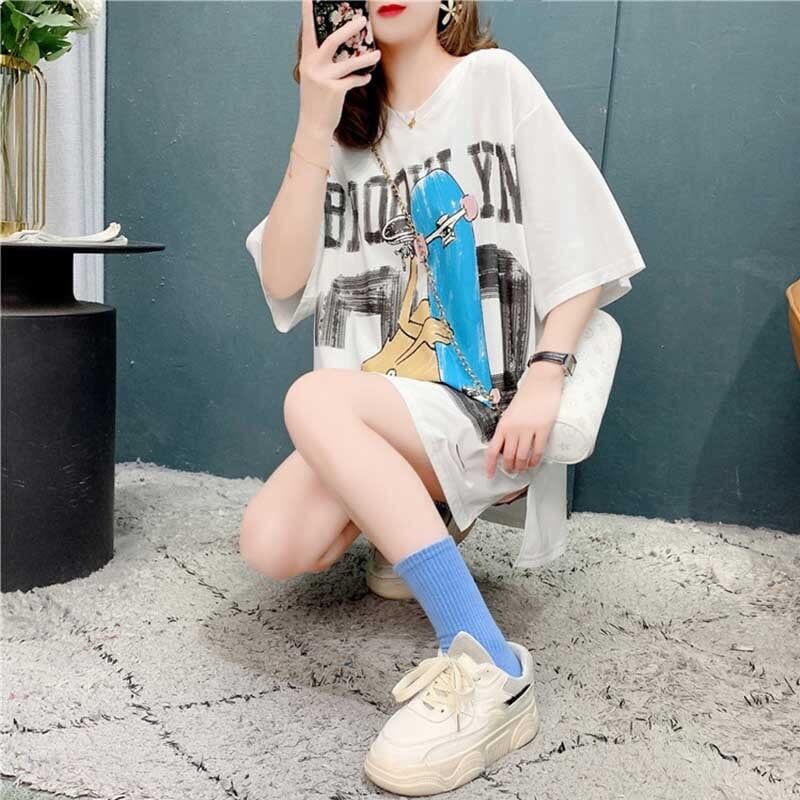 デザイン感   チャーミング Tシャツ カットソー＜F-3164＞