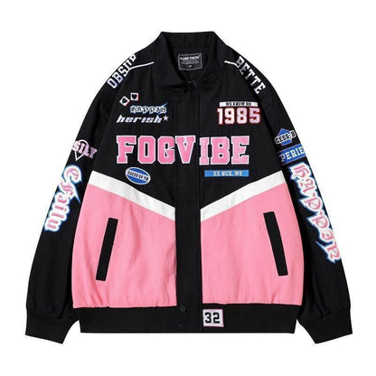 好感度100％ 着せ ファッション 英字ロゴ男女兼用 ジャケット F-10132