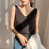 好感度満載   美感いっぱい チョッキ シャツ＜F-3407＞