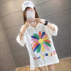 大人可愛い   ゆったり 三色半袖Tシャツ＜F-8129＞