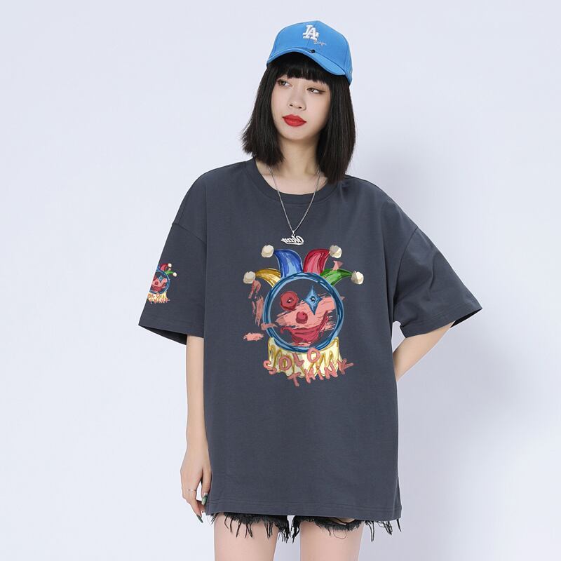 話題沸騰中   カジュアル 6色 半袖Tシャツ＜F-8164＞