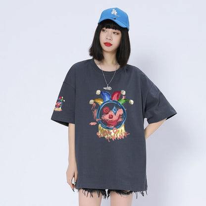 話題沸騰中   カジュアル 6色 半袖Tシャツ＜F-8164＞