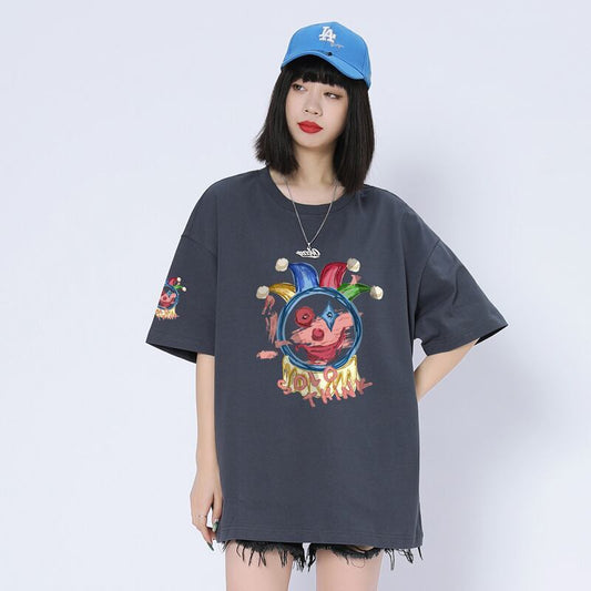 話題沸騰中   カジュアル 6色 半袖Tシャツ＜F-8164＞