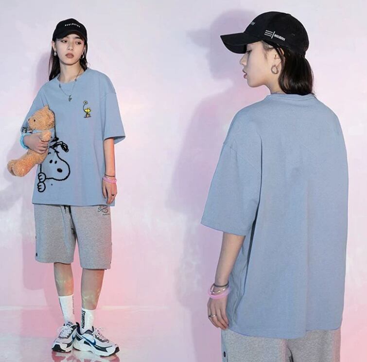 定番シンプル 男女兼用 着心地良い カジュアル 半袖 Tシャツ F-13168