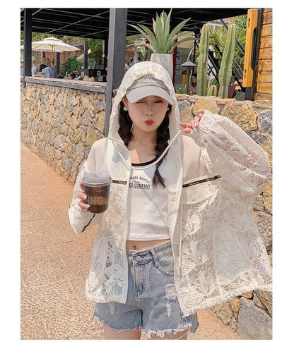 おすすめ 超人気 売り切れ必至 シンプル 透け感 日焼け対策 シャツ ＜F-11306＞