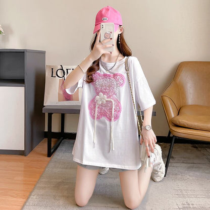 着心地抜群   女性力を高める Tシャツ カットソー＜F-3405＞