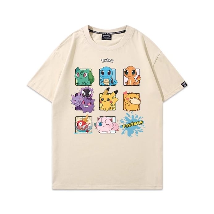 男女兼用 プリント 上質 半袖 Tシャツ F-13273