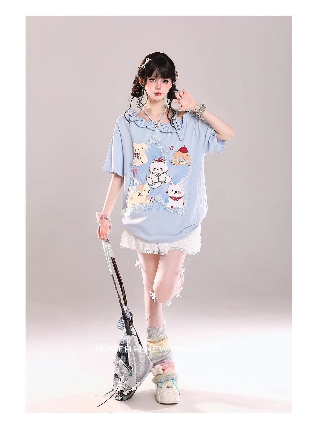 売れ筋 早い者勝ち 絶対流行 カジュアル 2色選択 Tシャツ<F-11461>