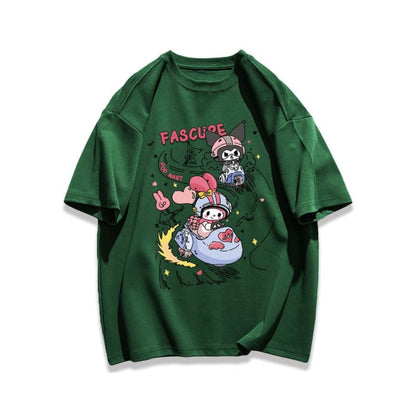 男女兼用 高品質 カジュアル Tシャツ F-13370