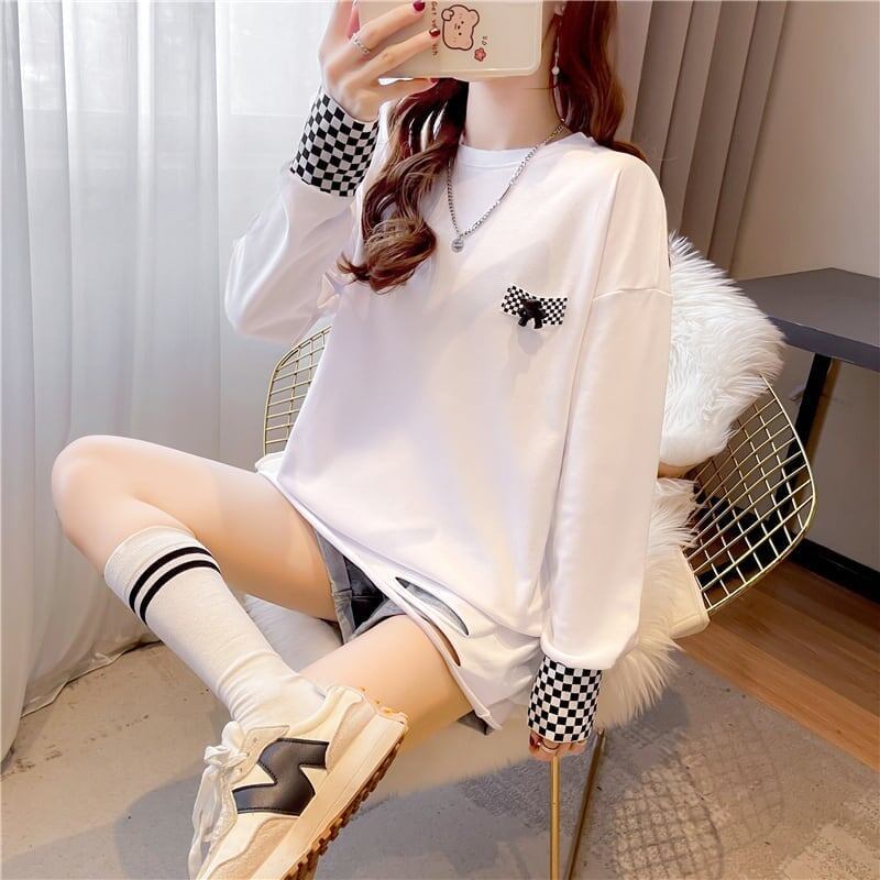 スタイリッシュ   一目惚れ Tシャツ カットソー＜F-3675＞